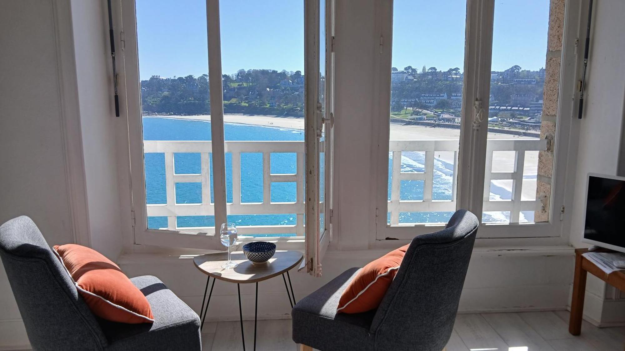 Splendide Vue Mer Studio Perros-Guirec Extérieur photo